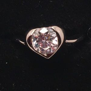 COPY - 18K RGP Heart-Shaped Promise Ring